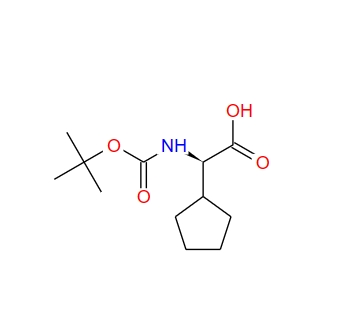 Boc-D-环戊基甘氨酸,(R)-2-((tert-Butoxycarbonyl)amino)-2-cyclopentylacetic acid