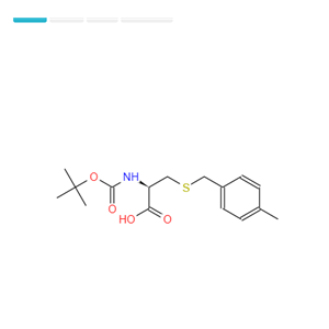 N-叔丁氧羰基-S-(4-甲基苄基)-L-半胱氨酸,Boc-S-(4-methylbenzyl)-L-cysteine