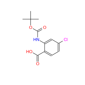 2-叔丁氧羰氨基-4-氯苯甲酸