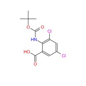 2-叔丁氧基羰氨基-3,5-二氯苯甲酸,2-TERT-BUTOXYCARBONYLAMINO-3,5-DICHLOROBENZOIC ACID