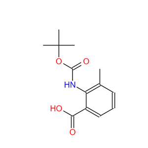 2-叔丁氧基羰氨基-3-甲基苯甲酸