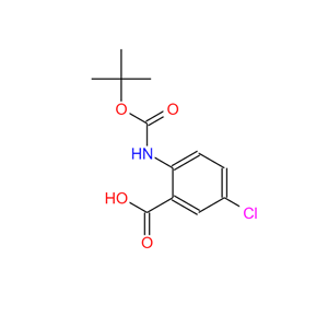 2-叔丁氧基羰氨基-5-氯苯甲酸