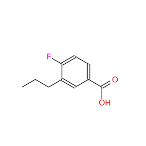 4-氟-3-丙基苯甲酸,4-fluoro-3-propylbenzoic acid