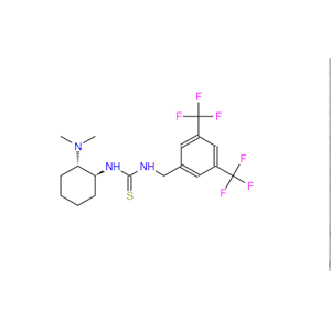 1-(3,5-bis(trifluoromethyl)benzyl)-3-((1S,2S)-2-(dimethylamino)cyclohexyl)thiourea,1-(3,5-bis(trifluoromethyl)benzyl)-3-((1S,2S)-2-(dimethylamino)cyclohexyl)thiourea