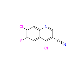 4,7-二氯-6-氟-喹啉-3-甲腈