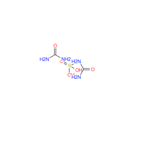 脲硫酸盐,Bis[amino(hydroxy)methaniminium]sulfate