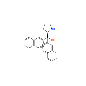 (R)-二-2-萘基脯氨醇,(R)-Di(naphthalen-2-yl)(pyrrolidin-2-yl)methanol