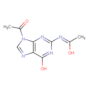 双乙酰鸟嘌呤,N(2),9-Diacetylguanine