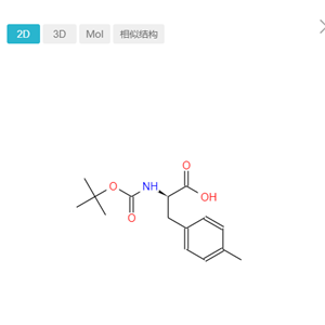 BOC-D-4-甲基苯丙氨酸,BOC-4-Methyl-D-phenylalanine