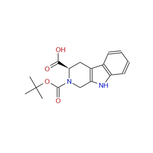 1-(叔丁氧羰基)-2,3,4,9-四氢-1H-吡啶并[3,4-b]吲哚-3-羧酸,(R)-2-(tert-Butoxycarbonyl)-2,3,4,9-tetrahydro-1H-pyrido[3,4-b]indole-3-carboxylic acid