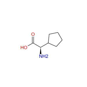 D-环戊基甘氨酸,(R)-2-amino-2-cyclopentylacetic acid