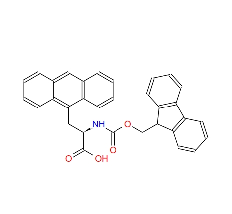 N-Fmoc-R-9-蒽基丙氨酸,N-Fmoc-R-2-amino-9-Anthracenepropanoic acid