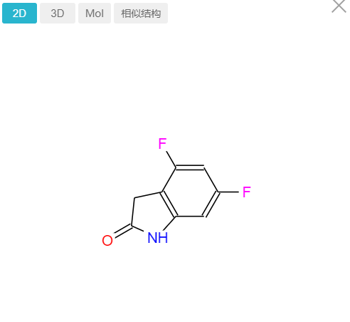 4,5-二氟吲哚,4,6-DIFLUOROOXINDOLE