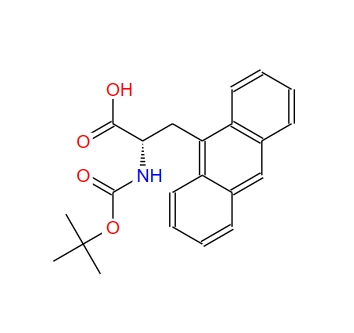 N-Boc-S-9-蒽基丙氨酸,N-Boc-S-2-amino-9-Anthracenepropanoic acid