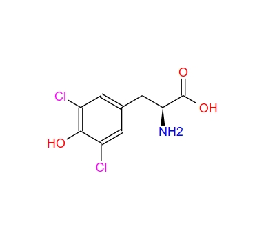 3,5-二氯-L-酪氨酸,(S)-2-Amino-3-(3,5-dichloro-4-hydroxyphenyl)propanoic acid