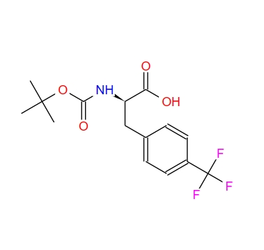 (R)-2-((叔丁氧基羰基)氨基)-3-(4-(三氟甲基)苯基)丙酸,(R)-2-((tert-Butoxycarbonyl)amino)-3-(4-(trifluoromethyl)phenyl)propanoic acid