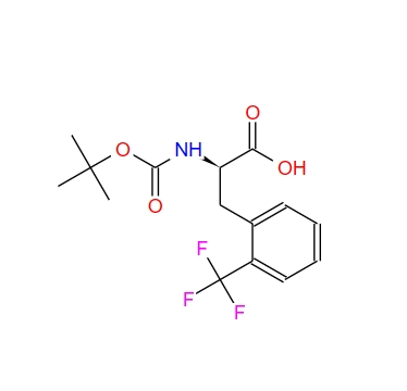 Boc-D-2-三氟甲基苯丙氨酸,Boc-D-2-Trifluoromethylphenylalanine