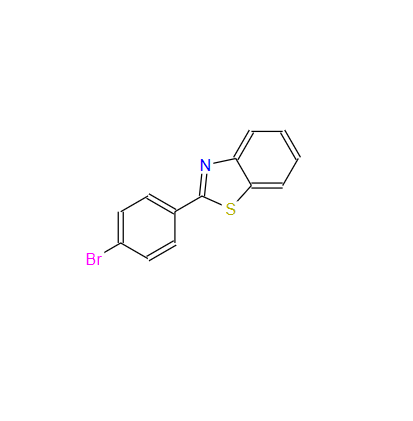 2-(4-溴苯基)苯并噻唑,1-(2-BENZOTHIAZOLYL)-4-BROMOBENZENE