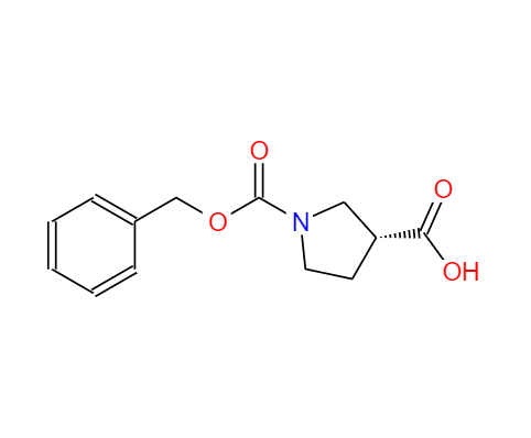 (R)-1-CBZ-3-羧基吡咯烷,1,3-Pyrrolidinedicarboxylic acid, 1-(phenylmethyl)easter, (R)