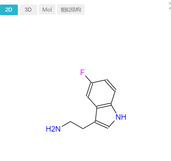 5-氟色胺,5-Fluorotryptamine