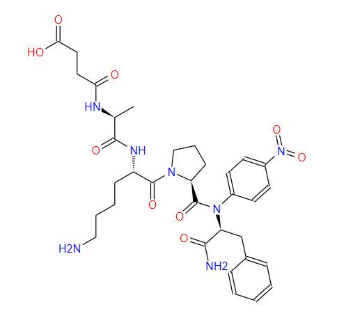 Suc-Ala-Lys-Pro-Phe-pNA,Suc-Ala-Lys-Pro-Phe-pNA