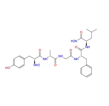 (D-Ala2,D-Leu5)-Enkephalin amide,(D-Ala2,D-Leu5)-Enkephalin amide