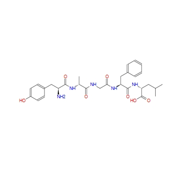 (D-丙2,D-亮5)-脑啡肽,[D-Ala2, D-Leu5]-Enkephalin;YaGFL