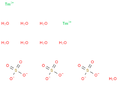 硫酸铥,Thulium(III) sulfate octahydrate