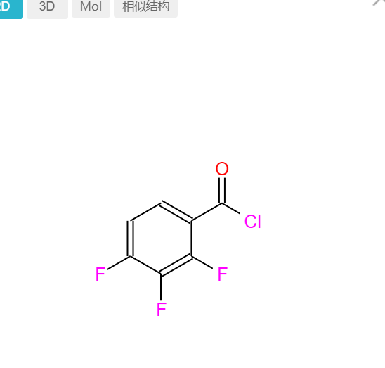 2,3,4-三氟苯甲酰氯,2,3,4-TRIFLUOROBENZOYL CHLORIDE