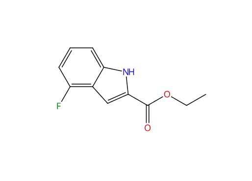 4-氟吲哚-2-羧酸乙酯,Ethyl-4-fluoroindole-2-carboxylate