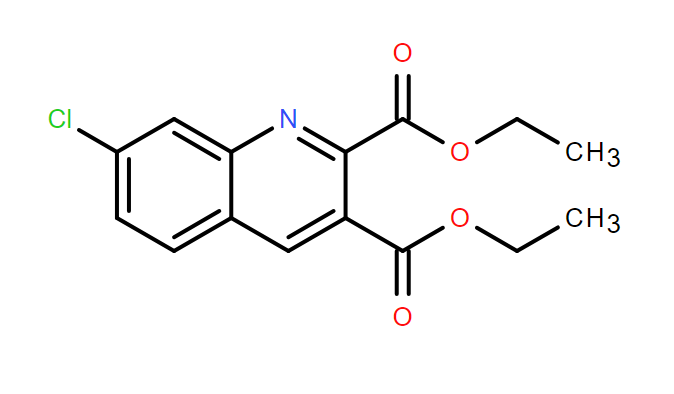 7-氯喹啉-2,3-二羧酸二乙酯,7-CHLOROQUINOLINE-2,3-DICARBOXYLIC ACID DIETHYL ESTER