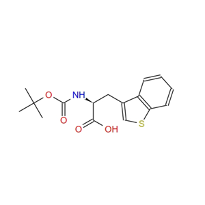 (S)-3-(苯并[b]噻吩-3-基)-2-((叔丁氧羰基)氨基)丙酸 154902-51-9