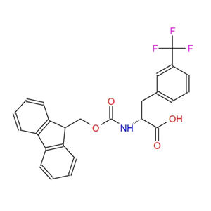 (R)-2-((((9H-芴-9-基)甲氧基)羰基)氨基)-3-(3-(三氟甲基)苯基)丙酸 205526-28-9