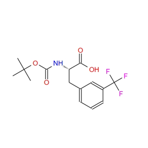 (S)-2-((叔丁氧基羰基)氨基)-3-(3-(三氟甲基)苯基)丙酸 142995-31-1