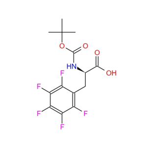 (R)-2-((叔丁氧基羰基)氨基)-3-(全氟苯基)丙酸 136207-26-6