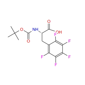 (S)-2-((叔丁氧羰基)氨基)-3-(全氟苯基)丙酸 34702-60-8