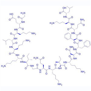 动物抗菌肽CRAMP-18/256639-17-5/CRAMP-18 (mouse)trifluoroacetate salt
