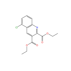 2,3-Quinolinedicarboxylic acid, 5-chloro-, 2,3-diethyl ester,2,3-Quinolinedicarboxylic acid, 5-chloro-, 2,3-diethyl ester