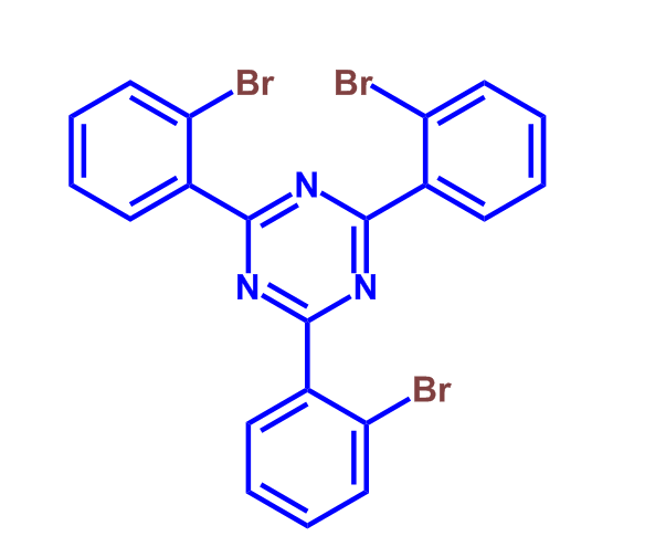2,4,6-三(2-溴苯基)-1,3,5-三嗪,2,4,6-tris(2-bromophenyl)-1,3,5-triazine