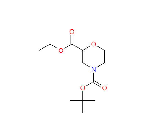 2,4-吗啉二羧酸 4-叔丁酯 2-乙酯,2,4-Morpholinedicarboxylic acid 4-tert-butyl 2-ethyl ester