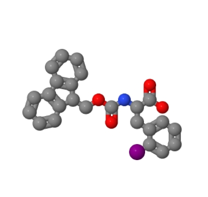 FMOC-D-2-碘苯丙氨酸,(2R)-2-({[(9H-fluoren-9-yl)methoxy]carbonyl}amino)-3-(2-iodophenyl)propanoic acid