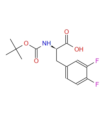 N-(叔丁氧羰基)-3,4-二氟-D-苯丙氨酸,Boc-D-Phe(3,4-DiF)-OH