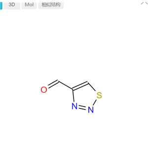 1,2,3-噻重氮-5-醛,1,2,3-THIADIAZOLE-4-CARBALDEHYDE