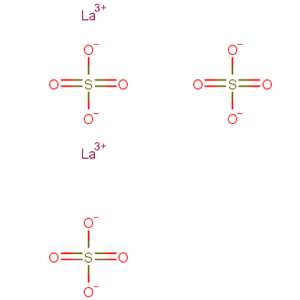 硫酸镧；Lanthanum(III) sulfate hydrate；57804-25-8；外观：白色至类白色固体，可提供大包装，按需分装！