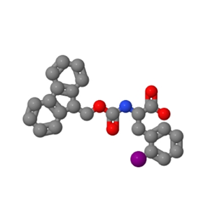 FMOC-D-2-碘苯丙氨酸,(2R)-2-({[(9H-fluoren-9-yl)methoxy]carbonyl}amino)-3-(2-iodophenyl)propanoic acid