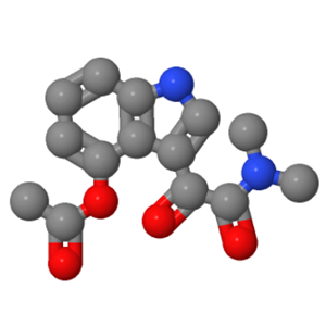 3-(2-(二甲基氨基)-2-氧代乙酰基)-1H-吲哚-4-基乙酸酯；30000-66-9