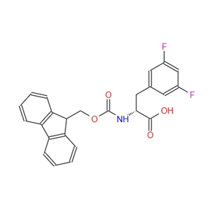 (R)-2-((((9H-芴-9-基)甲氧基)羰基)氨基)-3-(3,5-二氟苯基)丙酸 205526-25-6
