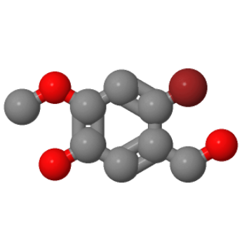 4-溴-5-(羥甲基)-2-甲氧基苯酚,Benzenemethanol, 2-bromo-5-hydroxy-4-methoxy-