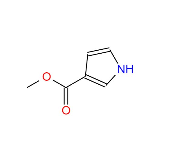 3-吡咯甲酸甲酯,1H-Pyrrole-3-carboxylic acid, methyl ester (9CI)