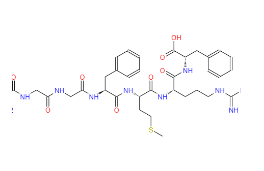 七胜肽,Tyr-Gly-Gly-Phe-Arg-Arg-Phe